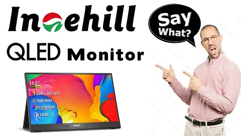 High Quality Intehill QLED 1080p Portable Monitor Review