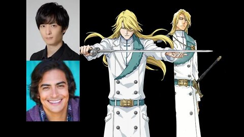 Anime Voice Comparison- Jugram Haschwalth (Bleach)