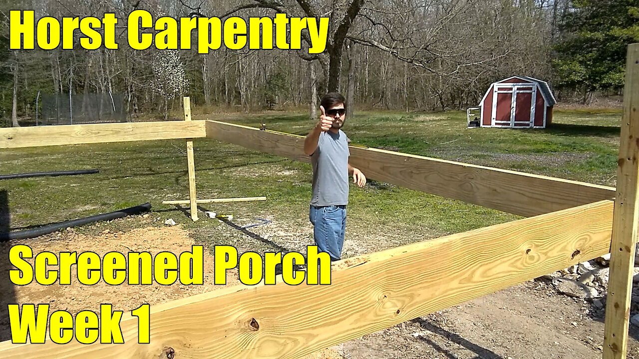 Screened Porch | Week 1