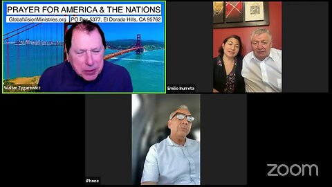 PRAYER FOR AMERICA & THE NATIONS Live with Walter Zygarewicz