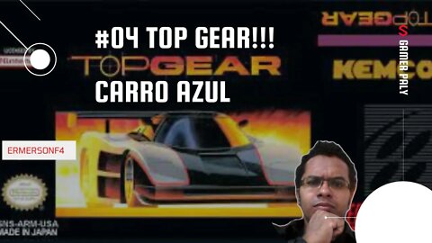 #04 Top Gear carro azul