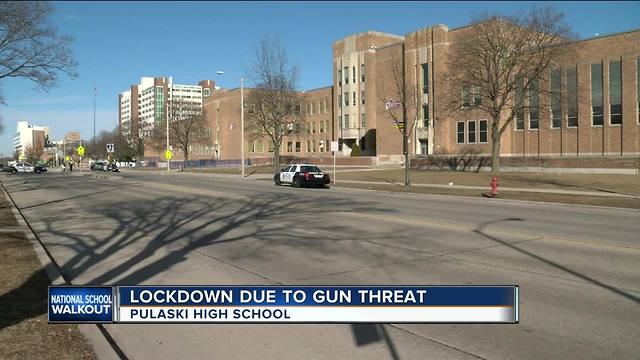 Pulaski High School placed on lockdown after threat