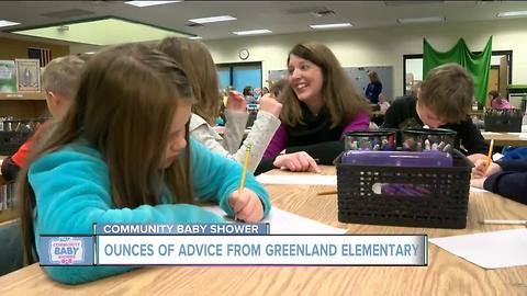 Greenland Elementary offers 'ounces of advice' for new mothers