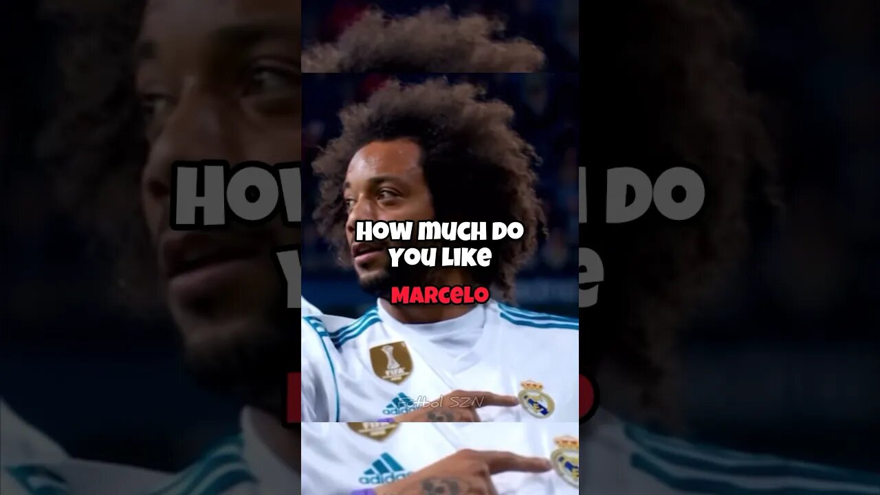 How much do you like Marcelo 🤔🇧🇷 #shorts #trending #football #marcelo