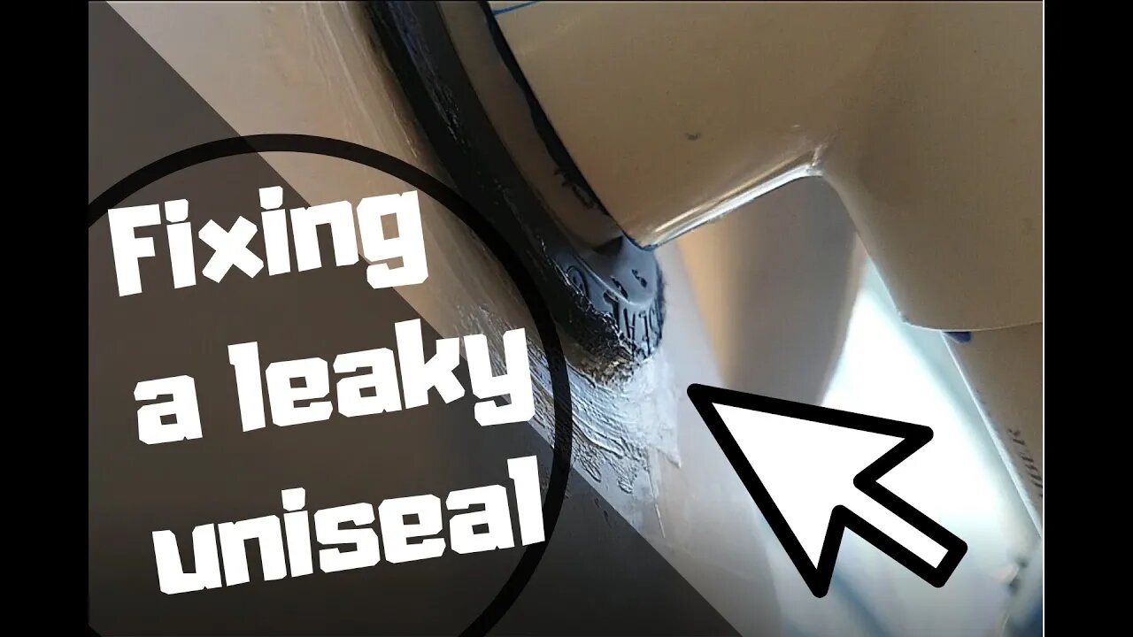 How to fix a leaking uniseal (Hybrid aquaponic system)