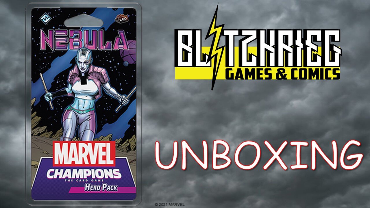 Marvel Champions Card Game Nebula Hero Pack Expansion Unboxing