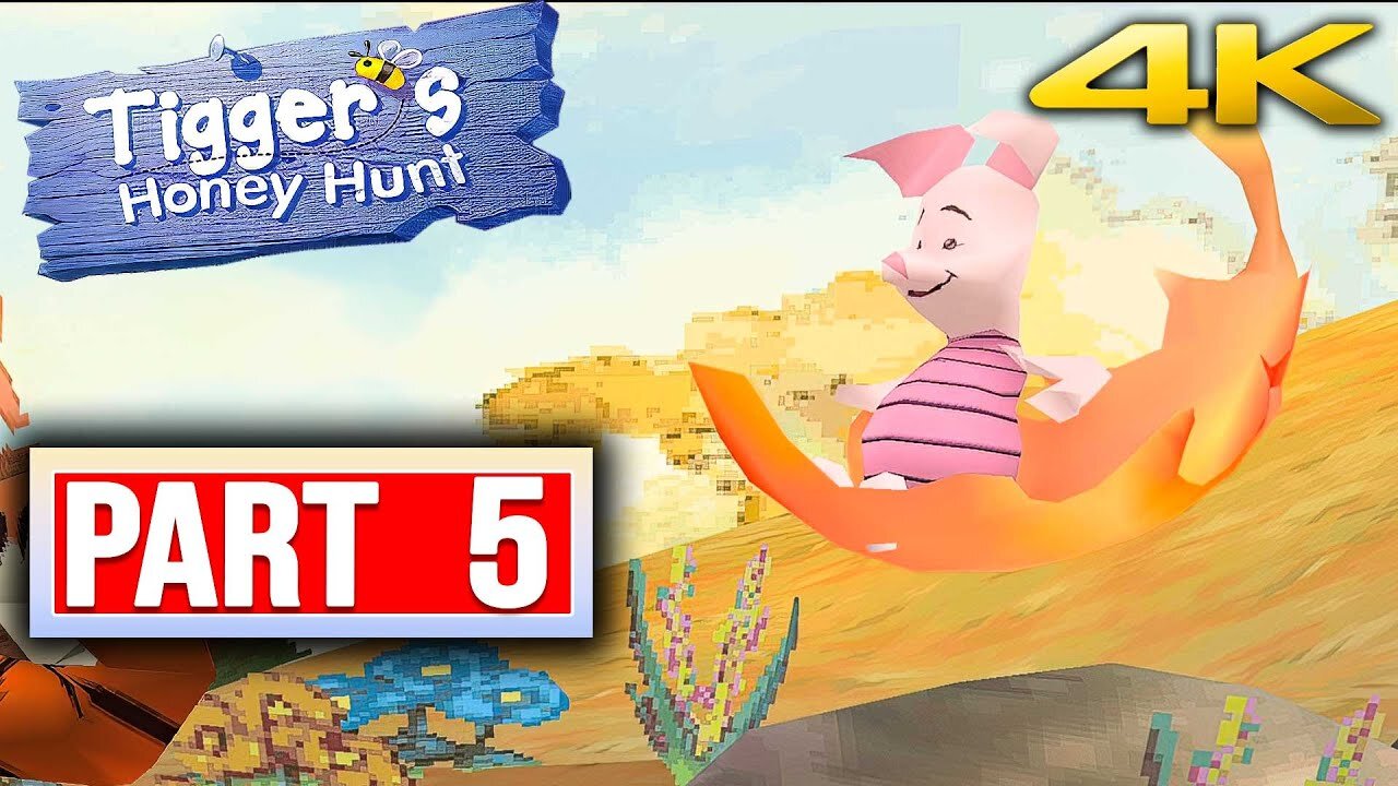 Tigger's Honey Hunt - Beyond The Frog Pond ¦ Walkthrough PART 5 [4K 60FPS] (PS1, N64,PC)