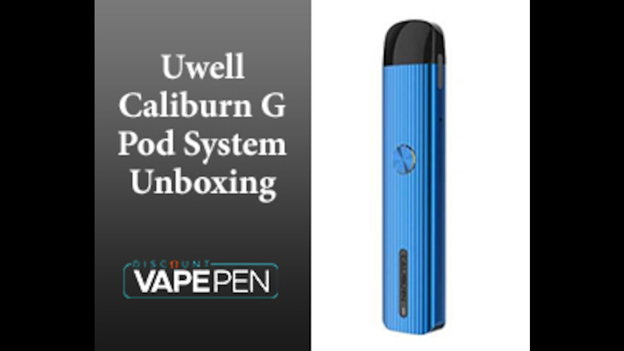 Uwell Caliburn G Pod System Unboxing