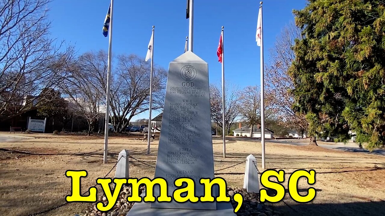 I'm visiting every town in SC - Lyman, South Carolina