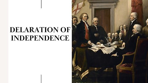 Declaration Of Independence