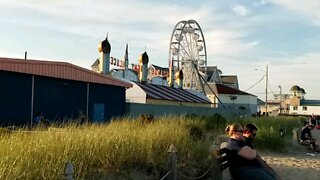 Old Orchard Beach in Maine