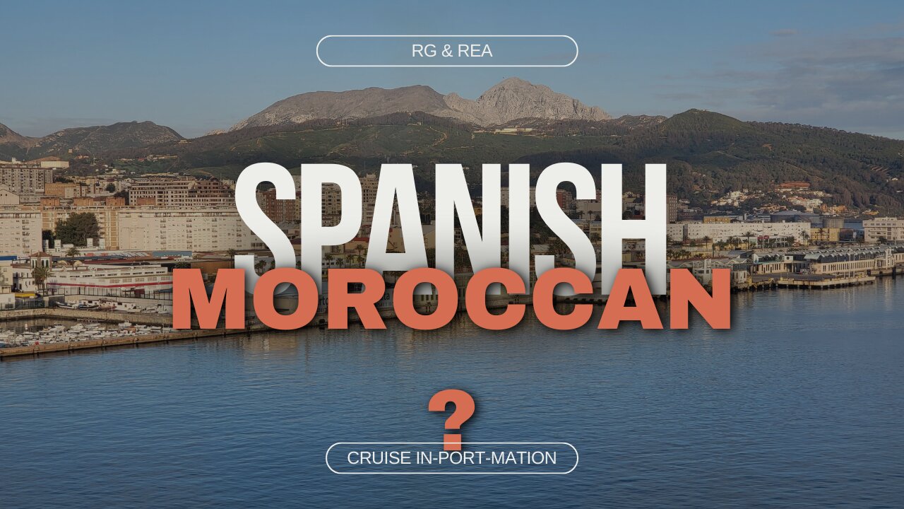 Ceuta Cruise Port - A Spanish Territory Located North Of Morocco In An African Continent