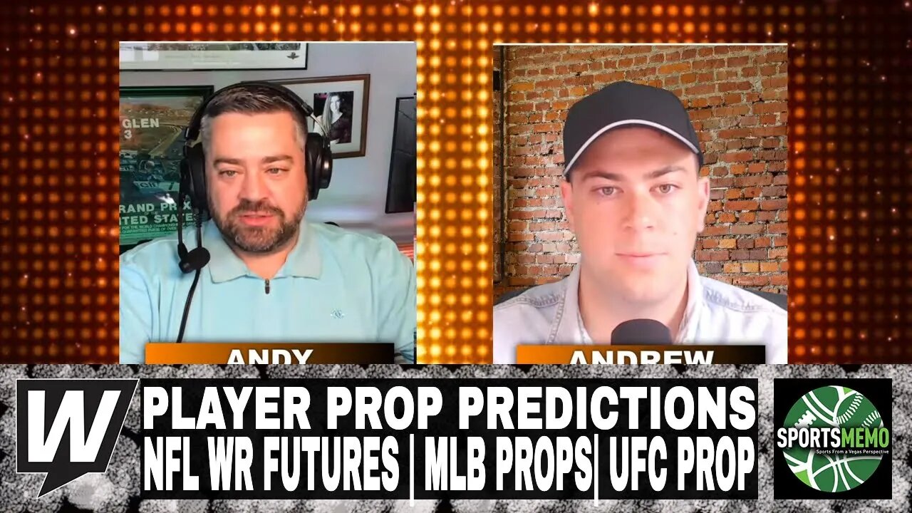 Player Prop Predictions | NFL WR Futures Props | MLB Props | UFC Picks | Prop It Up July 21