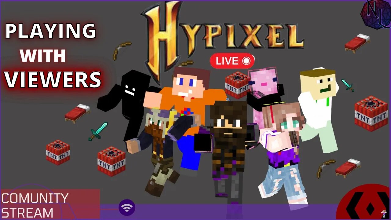 VOD~ I am Playing with YOU on Hypixel.