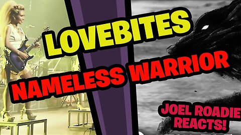 LOVEBITES / Nameless Warrior [MUSIC VIDEO] - Roadie Reacts