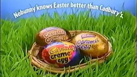 2002 "No Bunny Knows Easter Better Than Cadbury's" TV Commercial (Cadbury Cream Eggs)