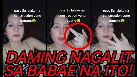 VIRAL! BASTOS AT MAYABANG NA BABAE SINAKTAN AT PINAIYAK ANG MGA KALALAKIHAN? PASS SA CONSTRUCTION