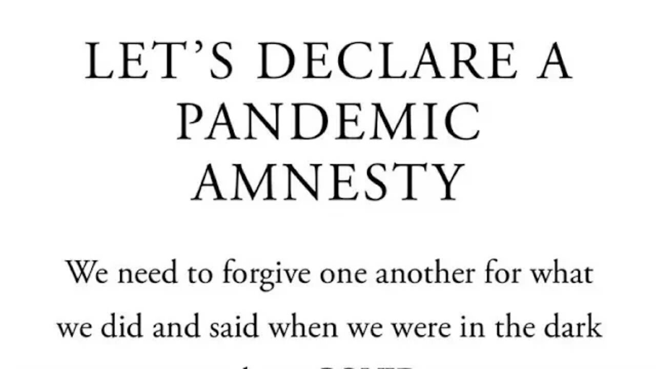 They want us to forgive them and forget what they did