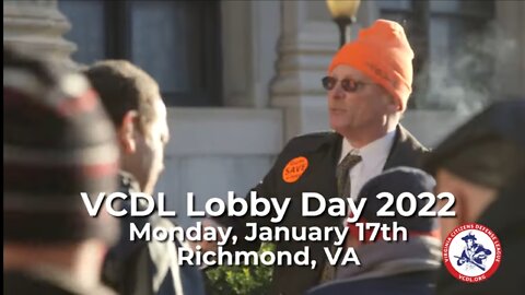 VCDL Lobby Day 2022 is a go!