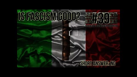 Hearts of Iron 3: Black ICE 9 - 39 (Italy) I cover lots of History