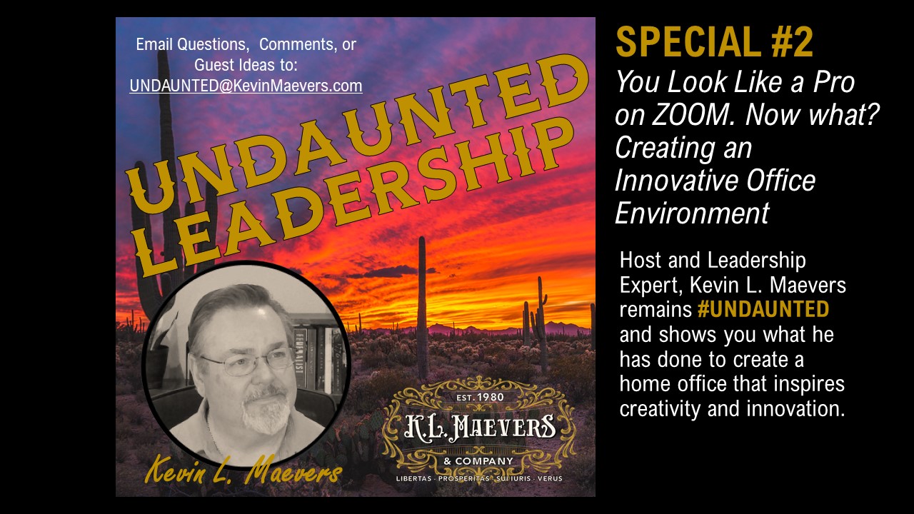 UNDAUNTED Leadership | Look Like a Professional on Zoom – Part 2 | Creativity and Innovation over 50