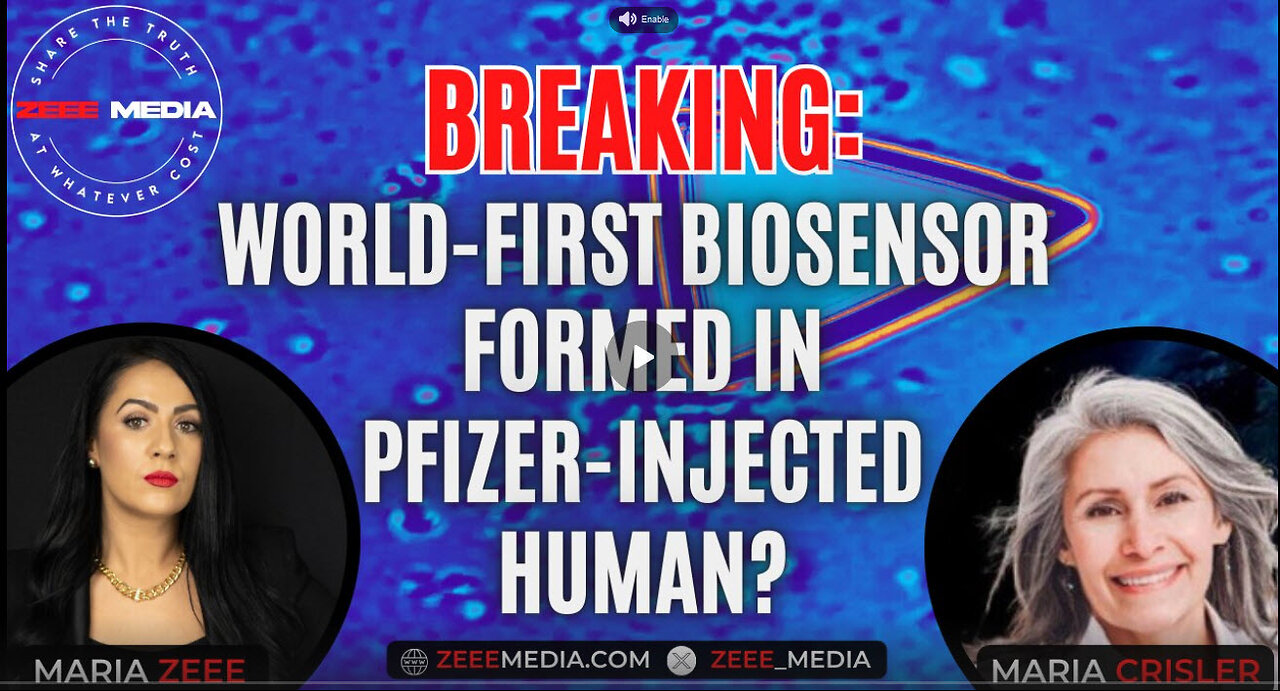 BREAKING: World-First Biosensor Formed in Pfizer-Injected Human? Maria Crisler