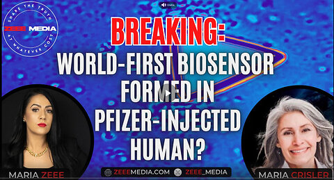 BREAKING: World-First Biosensor Formed in Pfizer-Injected Human? Maria Crisler