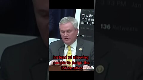 Comer tells Committee they'll get the answers | Subscribe for more ---------}