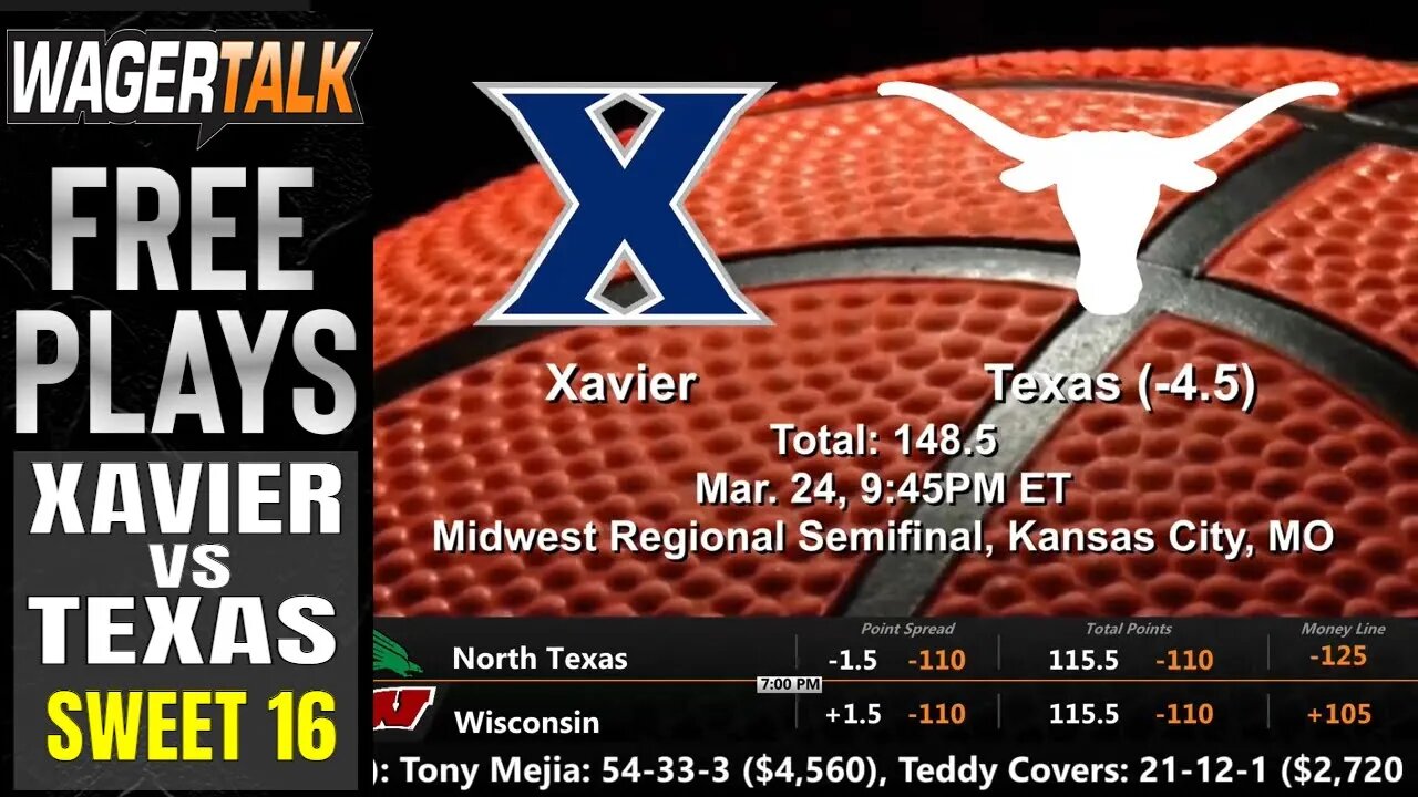 Xavier vs Texas Prediction, Picks & Odds | NCAA Tournament Sweet 16 Betting Advice | March 24