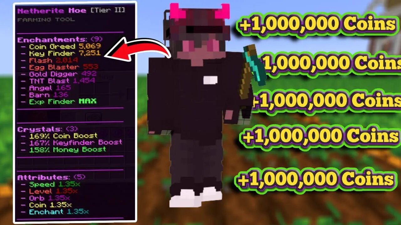 HOW TO GET MORE COINS ON THIS NEW GENS SERVER! | EnchantedMC Ep4