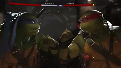 Injustice 2: Legendary Edition: Leonardo Vs. Raphael