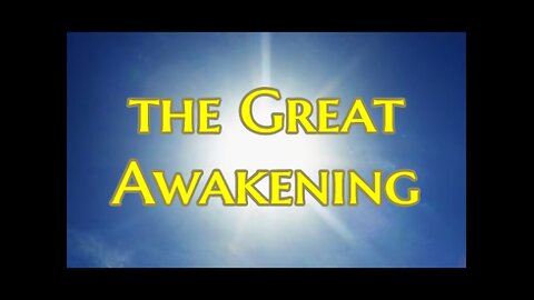 The Great Awakening