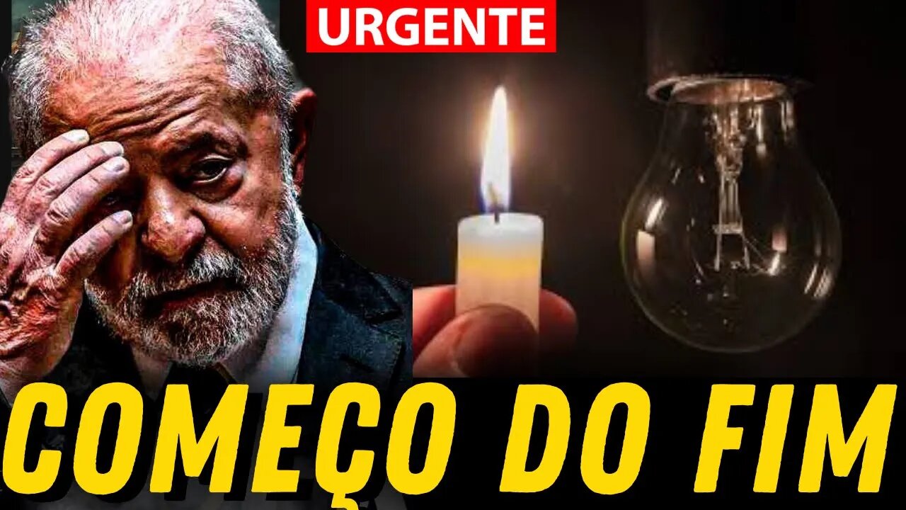 Apagão‼️ O Barba Sob Tensão: A Queda Livre do Regime Lula