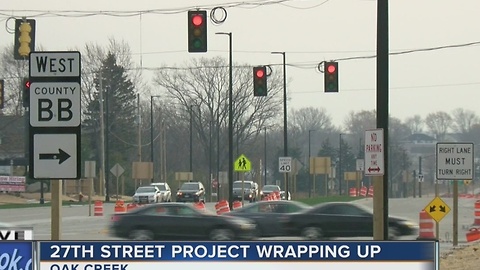 Oak Creek's 27th Street construction project wraps up