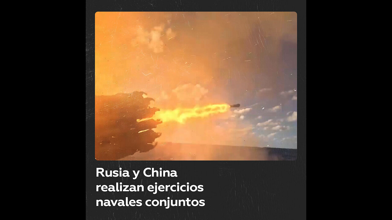 Rusia y China realizan ejercicios navales con fuego real en el Pacífico