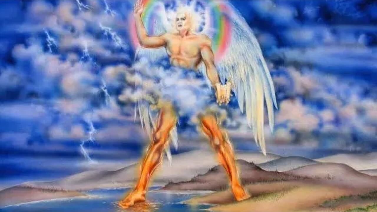 FORMATION BIBLIQUE n°7 LES 7 TROMPETTES.( Apoc 10:1-7. L'ANGE PUISSANT AVEC LE PETIT LIVRE OUVERT)