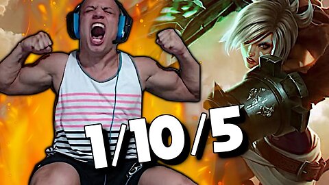 Tyler1 THE WORST Riven on the Rift | League of Legends Gameplay