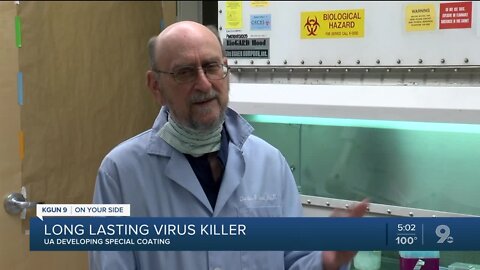 UArizona developing long-lasting virus disinfectant