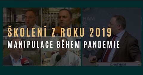 Školení virologů a odborníků 2019 - Jak lhát a manipulovat v době pandemie
