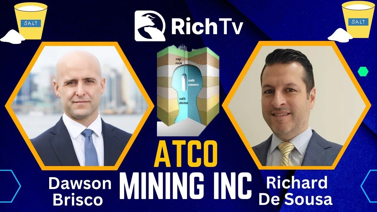 Atco Mining Inc. (CSE:ATCM)(FRANKFURT:QP9) | Dawson Brisco | RICH TV LIVE PODCAST