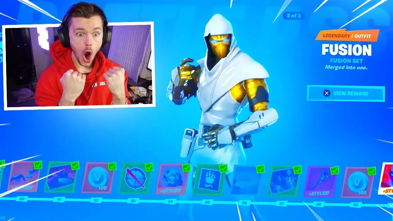 *NEW* UNLOCKING TIER 100 MAX BATTLE PASS! (FORTNITE CHAPTER 2)