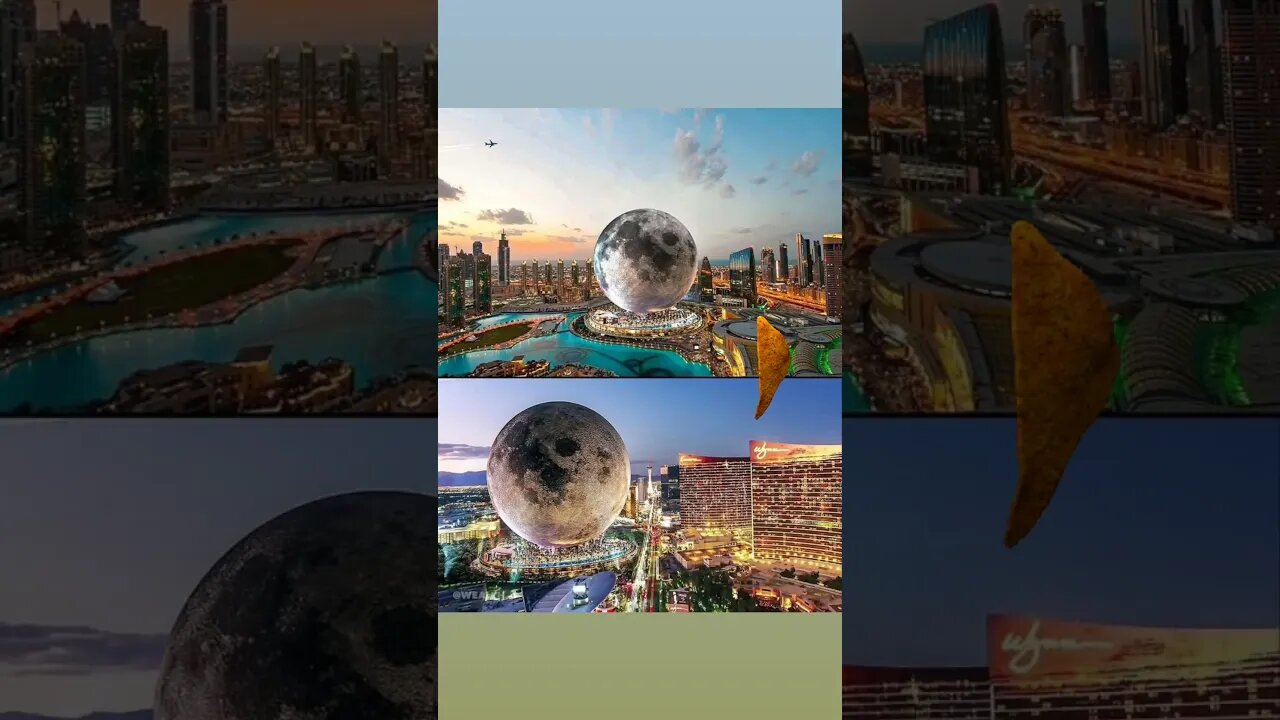 Dubai moon