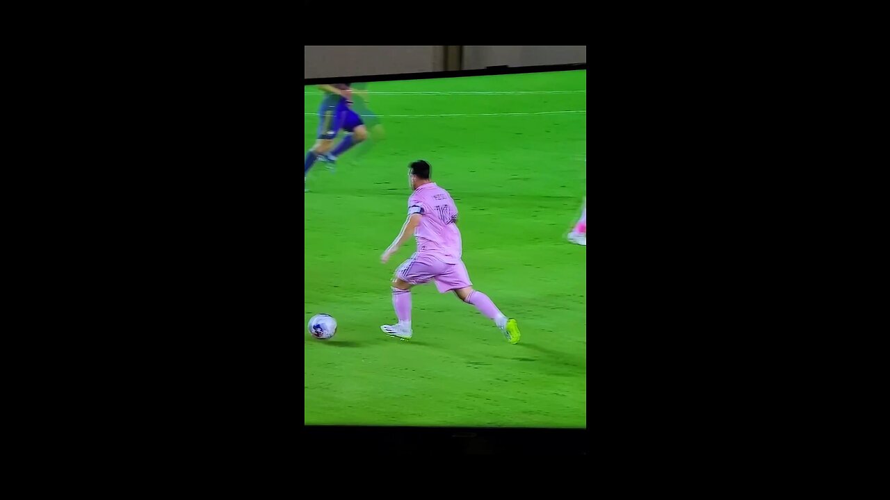 Messi Fight on field