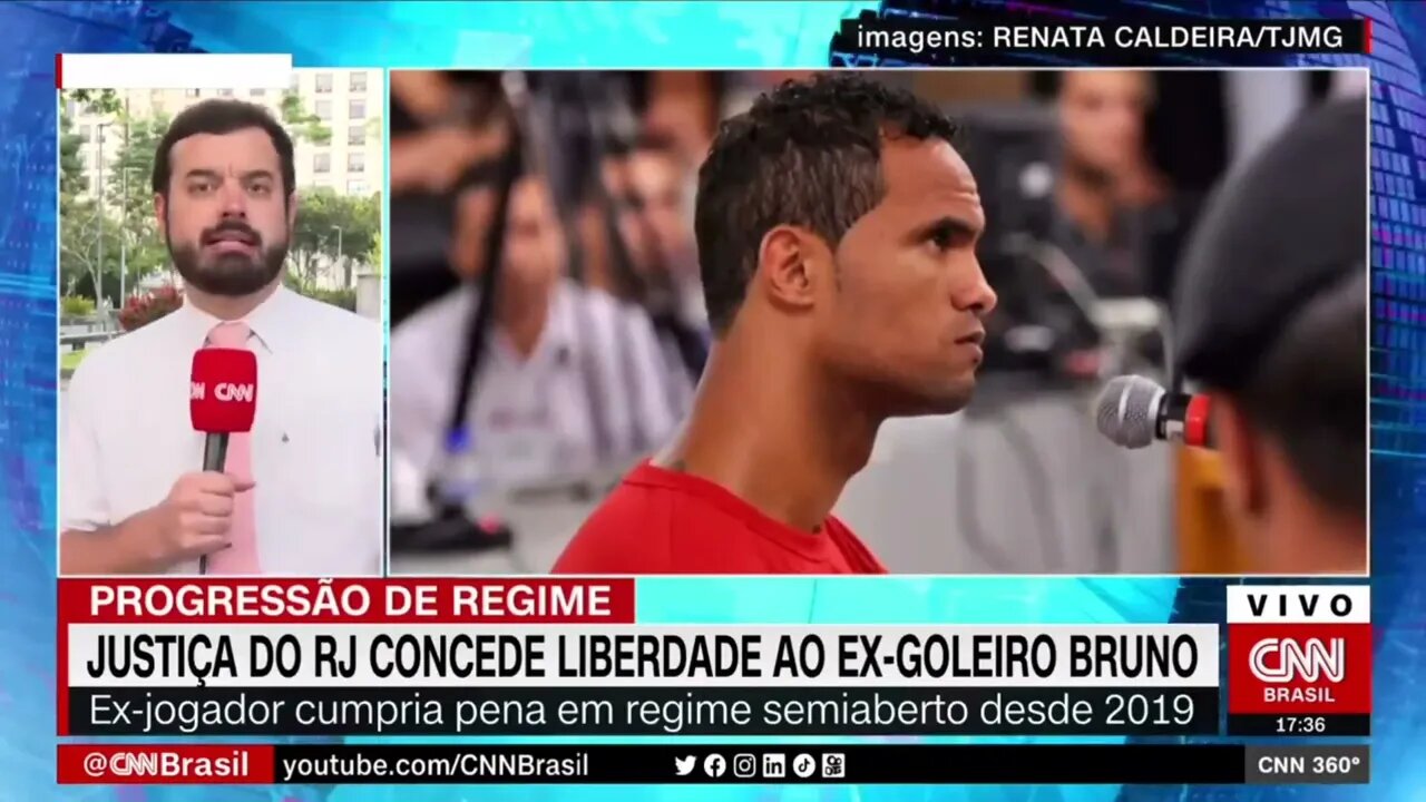 Justiça do RJ concede liberdade ao bolsonarista cidadão de bem evangélico e ex-goleiro Brun l