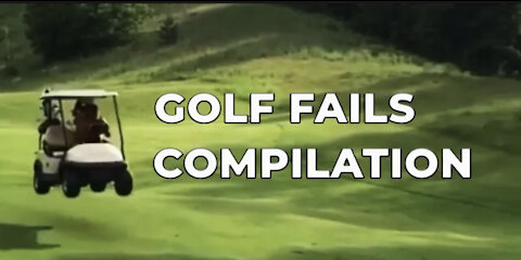 FUNNIEST GOLF FAILS!! (2021)