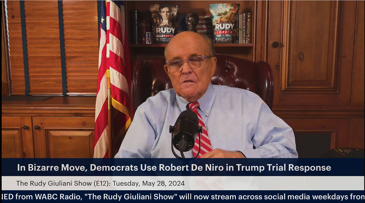 The Rudy Giuliani Show (E12): In Bizarre Move, Democrats Use Robert De Niro in Trump Trial Response