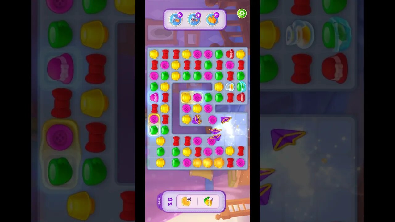 Shorts Playrix Homescapes Gameplay Walkthrough Level 12631-040