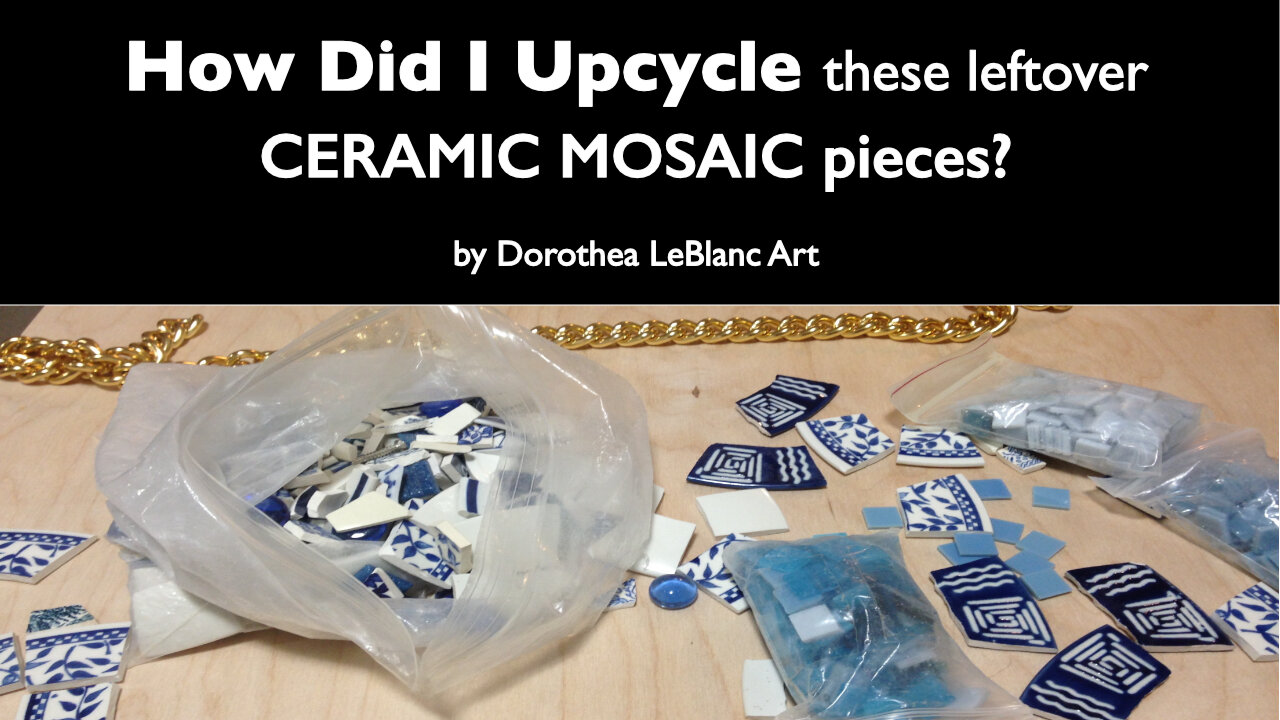 How I upcycled Delft pottery pieces