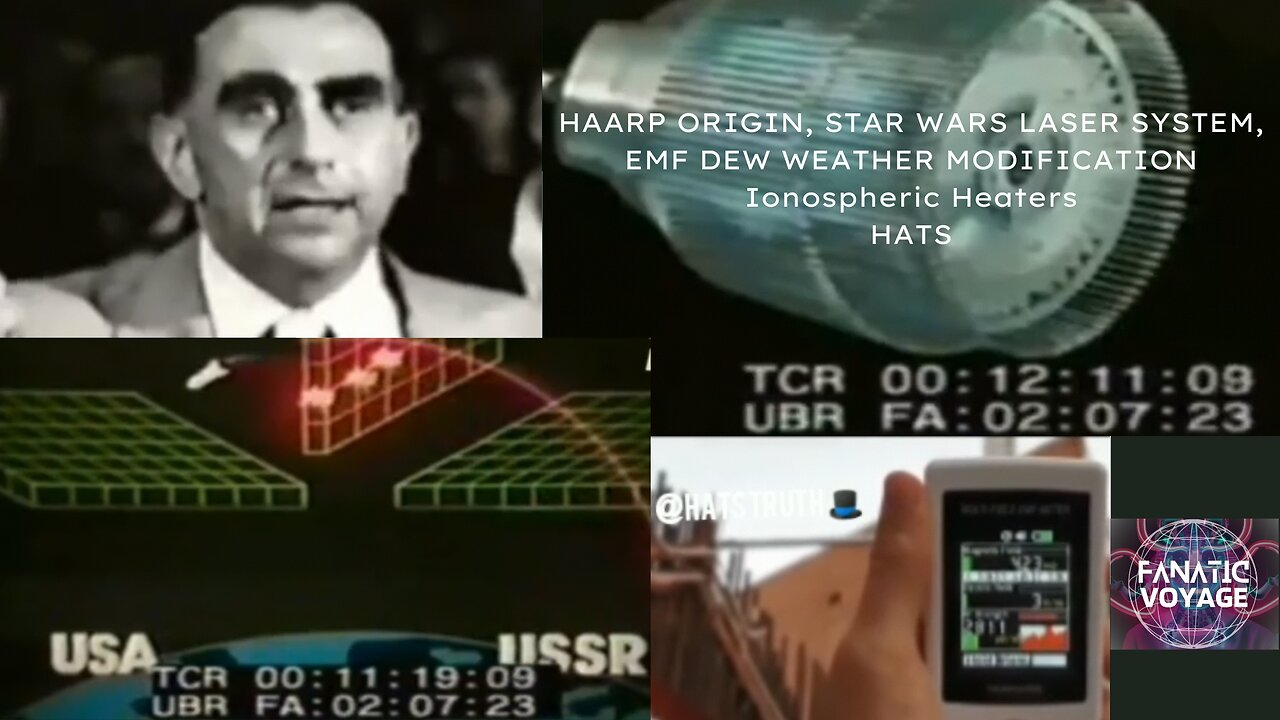 HAARP ORIGIN, STAR WARS LASER SYSTEM, EMF DEW WEATHER MODIFICATION - HATS - Ionospheric Heaters