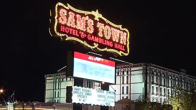 Innocent person shot at Sams Town